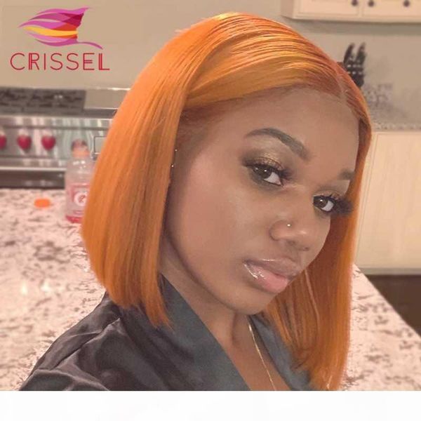 crissel short bob wigs transparent lace wigs orange colored bob wig 13x6x1 lace front remy pre plucked human hair, Black;brown
crissel short bob wigs transparent lace wigs orange colored bob wig 13x6x1 lace front remy pre plucked human hair, Black;brown