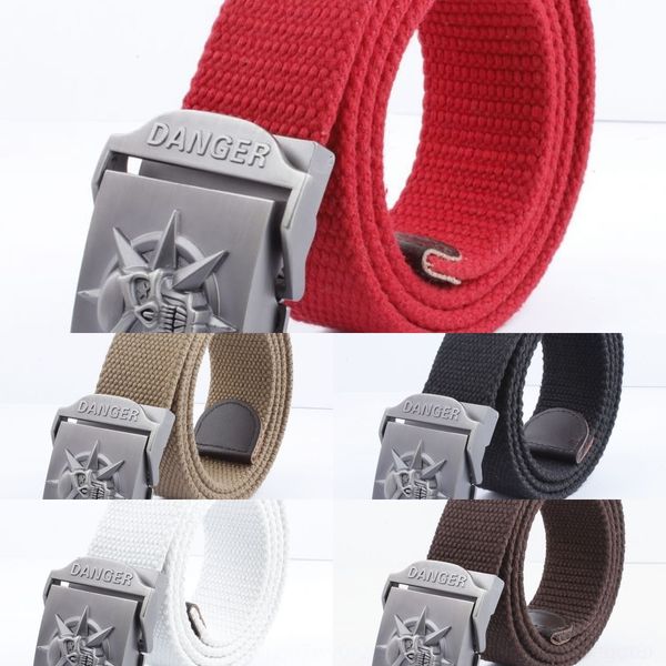 udze3 skull button head canvas canvasfor canvas men's leisure belt fashion youth gp7bi thickening and lengthening belt automaticknittin, Black;brown
udze3 skull button head canvas canvasfor canvas men's leisure belt fashion youth gp7bi thickening and lengthening belt automaticknittin, Black;brown