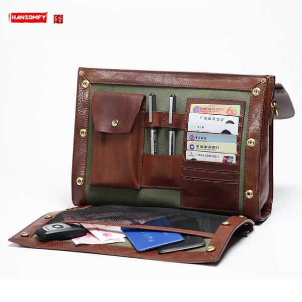 briefcases business men's handbag massenger bag stylish guy's leather shoulder/crossbody casual briefcase
briefcases business men's handbag massenger bag stylish guy's leather shoulder/crossbody casual briefcase