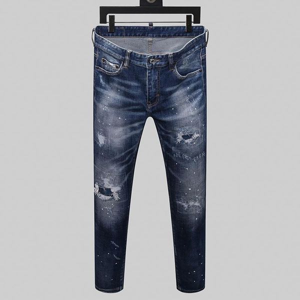 european brand men italy jeans pants design cool jeans men slim denim trousers blue hole pants for 8146
european brand men italy jeans pants design cool jeans men slim denim trousers blue hole pants for 8146