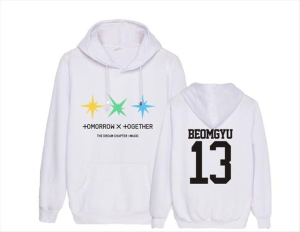 kpop txt the dream chapter magic album same member name printing thin hoodies fashion pullover loose sweatshirt, Black
kpop txt the dream chapter magic album same member name printing thin hoodies fashion pullover loose sweatshirt, Black