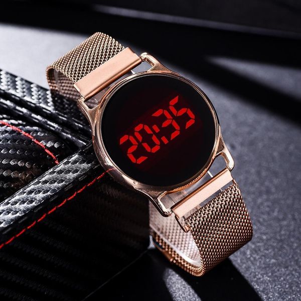 fashion led women watch magnetic rose gold female quartz watch simple luxury dress ladies clocks girl gifts reloj dropshipping, Slivery;brown
fashion led women watch magnetic rose gold female quartz watch simple luxury dress ladies clocks girl gifts reloj dropshipping, Slivery;brown