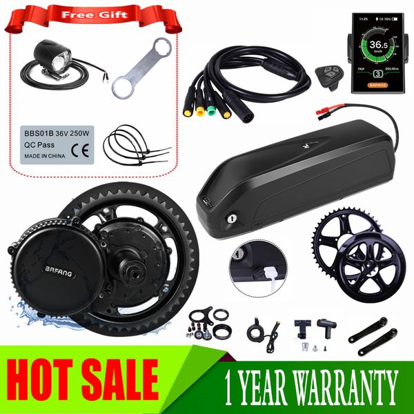 bafang bbs01b mid drive motor 36v 350w electric bike conversion central engine kit with bicycle battery+charger
bafang bbs01b mid drive motor 36v 350w electric bike conversion central engine kit with bicycle battery+charger