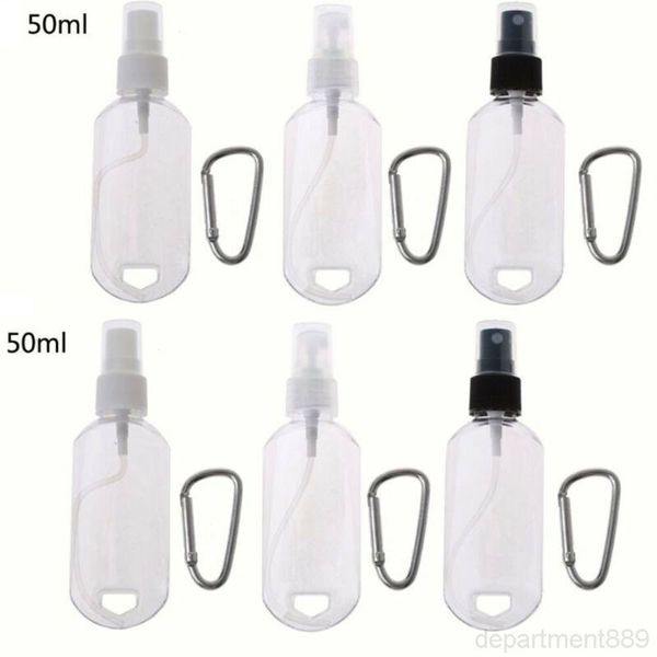 a-30ml 50ml empty portable plastic bottles reusable soap toiletries container with keychain hook spray travel bottle owf1464
a-30ml 50ml empty portable plastic bottles reusable soap toiletries container with keychain hook spray travel bottle owf1464