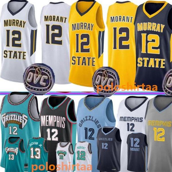 ncaaja 12 morant баскетбол джерси 2020 г. 19 ncaa мужская университет жилет рубашка вышитая вышивка колледж обработыстых майки синий черный, Black
ncaaja 12 morant баскетбол джерси 2020 г. 19 ncaa мужская университет жилет рубашка вышитая вышивка колледж обработыстых майки синий черный, Black