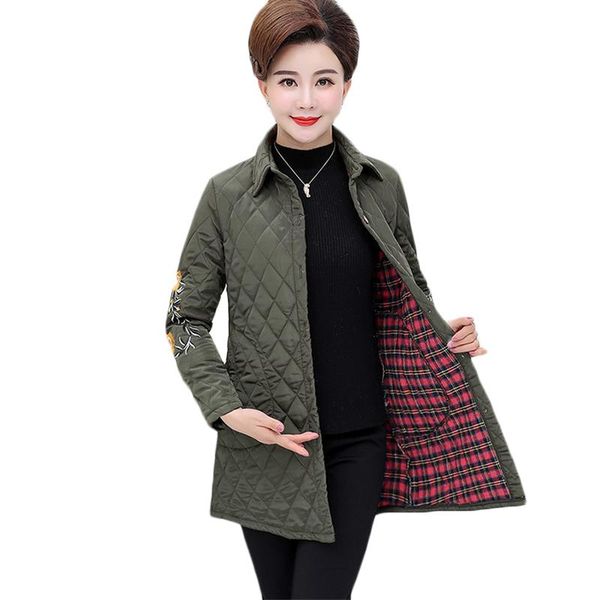 plus size middle-aged women's plus cotton warm shirts autumn winter women's casual long embroidery cotton jacket coat 5xl f925, Black
plus size middle-aged women's plus cotton warm shirts autumn winter women's casual long embroidery cotton jacket coat 5xl f925, Black