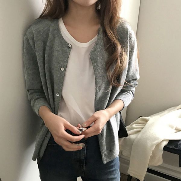 women's thin cardigan spring autumn long sleeve o neck solid single breasted ladies casual sweaters knitted wear for female
women's thin cardigan spring autumn long sleeve o neck solid single breasted ladies casual sweaters knitted wear for female