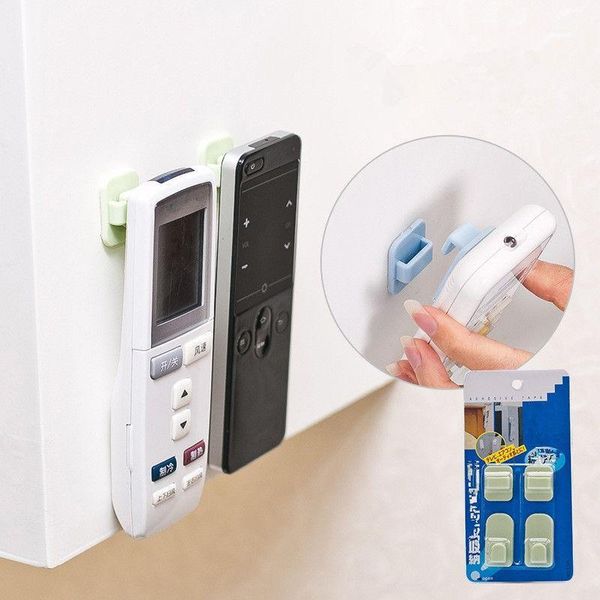 hooks & rails 4pcs paste type tv air conditioner remote control storage holders multifunctional key towel shelf wall plastic organizer1
hooks & rails 4pcs paste type tv air conditioner remote control storage holders multifunctional key towel shelf wall plastic organizer1
