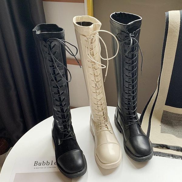 boots 2021 winter ins designer women lace up western cowboy long low heels knee high thigh flat gladiator shoes, Black
boots 2021 winter ins designer women lace up western cowboy long low heels knee high thigh flat gladiator shoes, Black