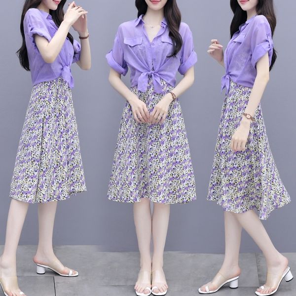 lxd4g temperament lapel 2020 up shirt small floral sling suspender skirt suspender skirt dress two piece women's dress lace summer new, Black;gray
lxd4g temperament lapel 2020 up shirt small floral sling suspender skirt suspender skirt dress two piece women's dress lace summer new, Black;gray