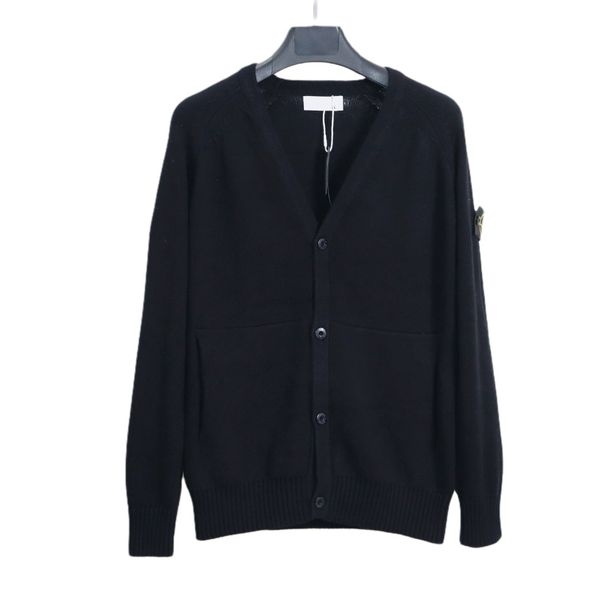 sweaters designer mens neutral v neckline sweaters men cardigan long sleeve pocket fashion knitting printing, White;black
sweaters designer mens neutral v neckline sweaters men cardigan long sleeve pocket fashion knitting printing, White;black