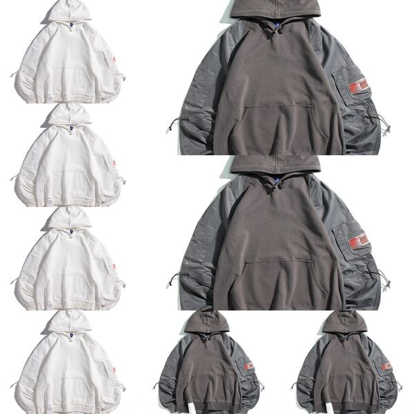 zp4xg forn3 2020 autumn new tooling wm27q men's sweater hip-hop stitching hooded coat sweatersweater loose men's fashion coat, Black
zp4xg forn3 2020 autumn new tooling wm27q men's sweater hip-hop stitching hooded coat sweatersweater loose men's fashion coat, Black