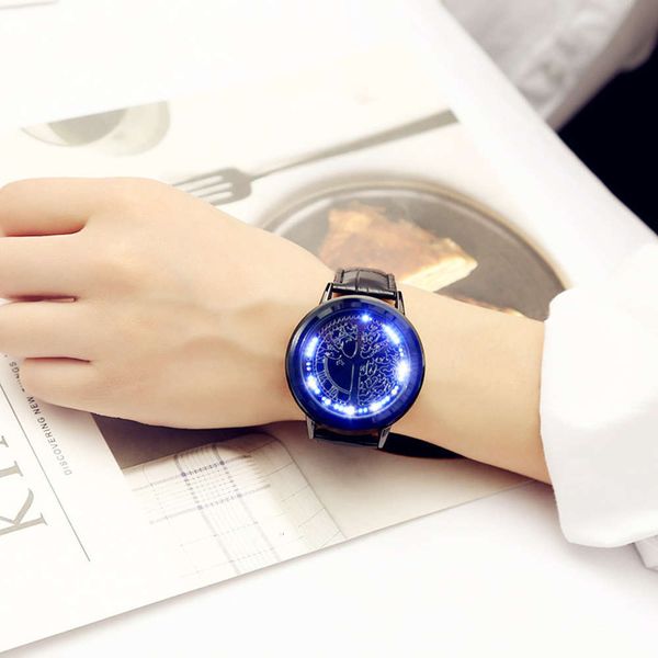 simple and creative touch screen korean fashion trend couple smart technology cool student gift led watch
simple and creative touch screen korean fashion trend couple smart technology cool student gift led watch