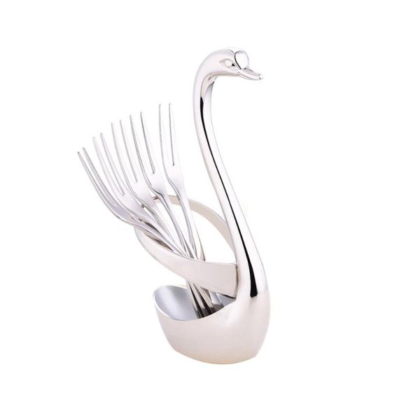 swan base посуда набор swan вилка и ложки держатель для фруктового десерта flatware (платина + 5шта fruit fork
swan base посуда набор swan вилка и ложки держатель для фруктового десерта flatware (платина + 5шта fruit fork