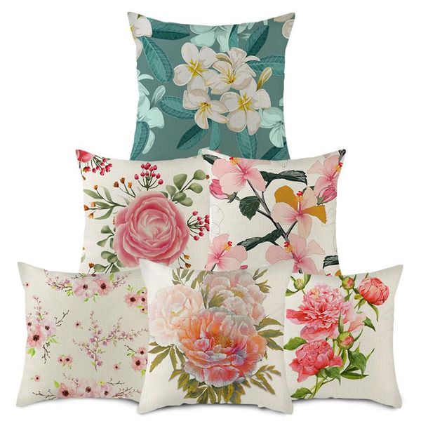 fuwatacchi flower cushion cover peony rose cherry blossom throw pillow cover for home chair sofa decorative pillows 45*45 double pillow case
fuwatacchi flower cushion cover peony rose cherry blossom throw pillow cover for home chair sofa decorative pillows 45*45 double pillow case