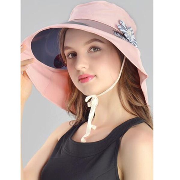 wide brim hats arrival summer sun hat female uv outdoor cap all-match screen riding along korean leisure b-7584, Blue;gray
wide brim hats arrival summer sun hat female uv outdoor cap all-match screen riding along korean leisure b-7584, Blue;gray