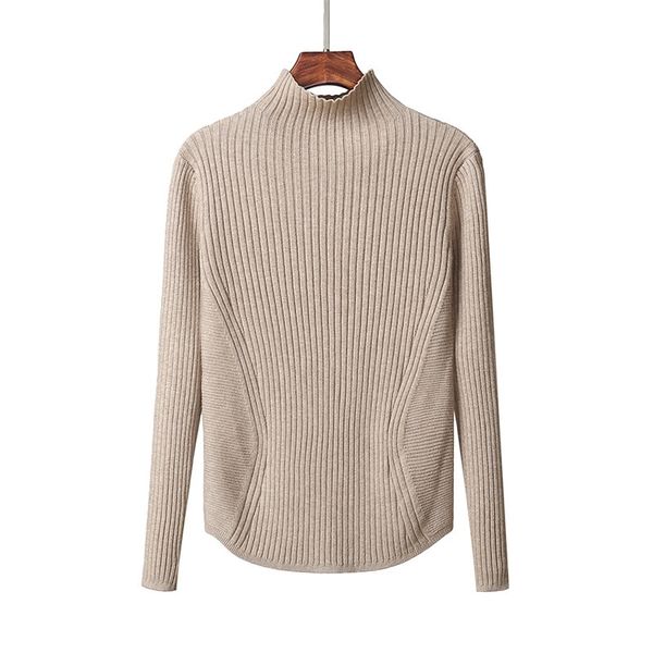 women basic turtleneck sweater thick warm pullover long sleeve ribbed knitted autumn winter female jumper y200720, White;black
women basic turtleneck sweater thick warm pullover long sleeve ribbed knitted autumn winter female jumper y200720, White;black