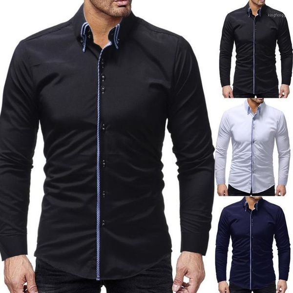 summer business shirt solid color long sleeve turn down collar button cotton slim business shirt men shirts big size 3xl1, White;black
summer business shirt solid color long sleeve turn down collar button cotton slim business shirt men shirts big size 3xl1, White;black