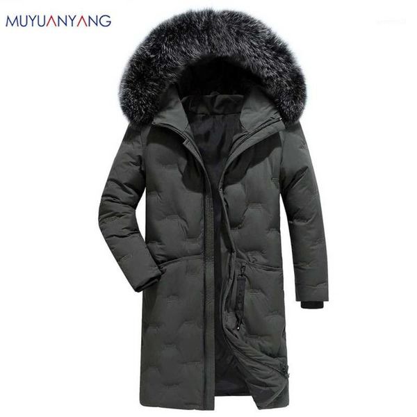 men's down & parkas men's winter hooded parka coat long jacket luxury overcoat 2021 mu yuan yang brand menswear1, Black
men's down & parkas men's winter hooded parka coat long jacket luxury overcoat 2021 mu yuan yang brand menswear1, Black