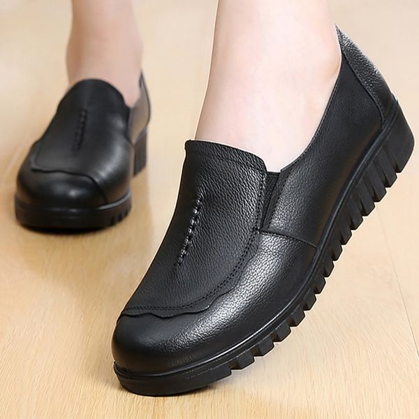genuine leather big size 4.5-9 round toe designer flat shoes women hard-wearing light loafers spring/autumn 1006, Black;white
genuine leather big size 4.5-9 round toe designer flat shoes women hard-wearing light loafers spring/autumn 1006, Black;white