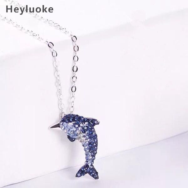 pendant necklaces multiple zircon blue dolphin & pendants for women cz wedding gifts statement choker necklac, Silver
pendant necklaces multiple zircon blue dolphin & pendants for women cz wedding gifts statement choker necklac, Silver