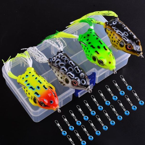 4pcs/box soft tube bait japan plastic frog shape fishing lures treble hooks ater ray frog 6g 8g 13g artificial s jllydo
4pcs/box soft tube bait japan plastic frog shape fishing lures treble hooks ater ray frog 6g 8g 13g artificial s jllydo