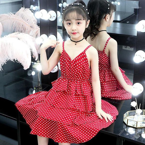 girl's dresses girls 2021 summer dot sling cake princess dress casual children kids clothes for girl 4 6 8 9 10 11 12 years1, Red;yellow
girl's dresses girls 2021 summer dot sling cake princess dress casual children kids clothes for girl 4 6 8 9 10 11 12 years1, Red;yellow