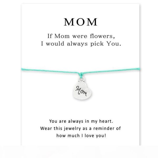 new silver tone heart mom charm bracelets & bangles women girls wristband adjustable friendship infinity wish jewelry with card a391, Golden;silver
new silver tone heart mom charm bracelets & bangles women girls wristband adjustable friendship infinity wish jewelry with card a391, Golden;silver