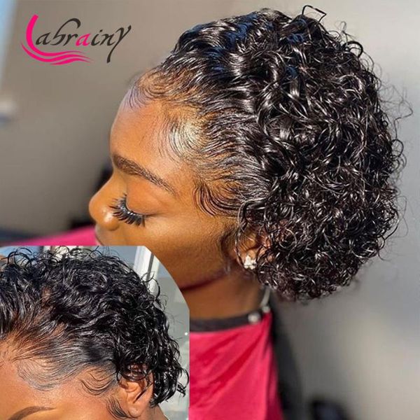 lace wigs 13x4 closure frontal wig pixie cut glueless front human hair short bob curly pre plucked baby bleached knots, Black;brown
lace wigs 13x4 closure frontal wig pixie cut glueless front human hair short bob curly pre plucked baby bleached knots, Black;brown