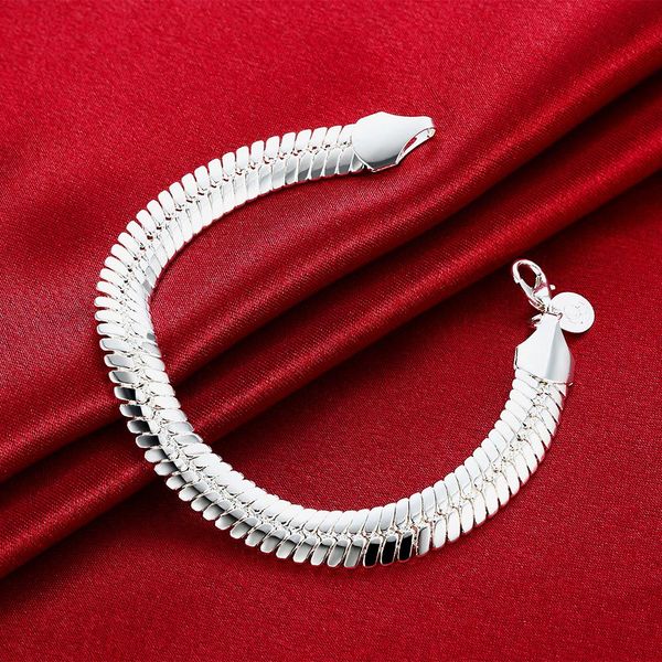 silver color 10mm snake 21.5cm noble wedding for women men noble solid fashion jewelry gifts mens chain jewelry bracelet h231 h sqcuvs, Black
silver color 10mm snake 21.5cm noble wedding for women men noble solid fashion jewelry gifts mens chain jewelry bracelet h231 h sqcuvs, Black