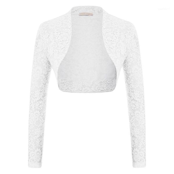 women vintage retro lace shrug bolero lady long sleeve short crop cardigan1, Black;brown
women vintage retro lace shrug bolero lady long sleeve short crop cardigan1, Black;brown