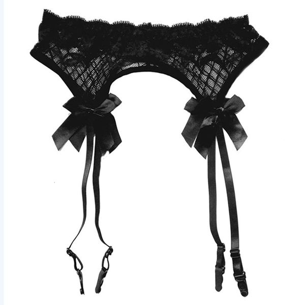women lace 4-strap garter for thigh high metal clips suspender belt stockings 4 colors, Black;white
women lace 4-strap garter for thigh high metal clips suspender belt stockings 4 colors, Black;white