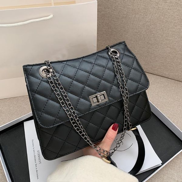 lattice pattern crossbody bag for women 2021 soft pu leather shoulder bags chain bag female handbag lock purses sac a main
lattice pattern crossbody bag for women 2021 soft pu leather shoulder bags chain bag female handbag lock purses sac a main