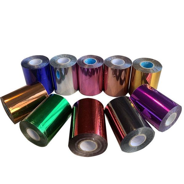 1 roll 8cmx120m 10 colors stamping foil heat transfer laminating napkin gilding pvc business car qylzea
1 roll 8cmx120m 10 colors stamping foil heat transfer laminating napkin gilding pvc business car qylzea