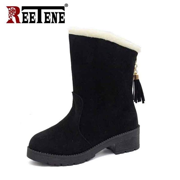 reetene keep warm boots женщины комфорт водонепроницаемые сапоги женский плюшевые женская обувь на открытом воздухе non-slip women, Black
reetene keep warm boots женщины комфорт водонепроницаемые сапоги женский плюшевые женская обувь на открытом воздухе non-slip women, Black