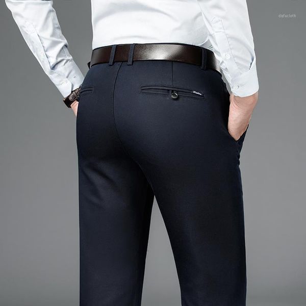 2021 spring new men's bamboo fiber business casual pants classic style fashion stretch cotton trousers male autumn brand clothes1, Black
2021 spring new men's bamboo fiber business casual pants classic style fashion stretch cotton trousers male autumn brand clothes1, Black