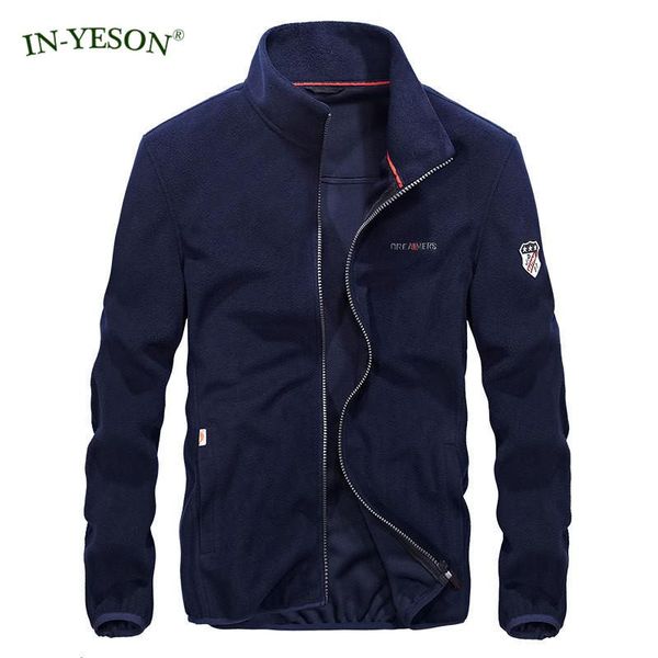 brand clothing in-yeson spring autumn fleece jacket men jaqueta masculina solid color zipper stand collar casual men jacket, Black;brown
brand clothing in-yeson spring autumn fleece jacket men jaqueta masculina solid color zipper stand collar casual men jacket, Black;brown