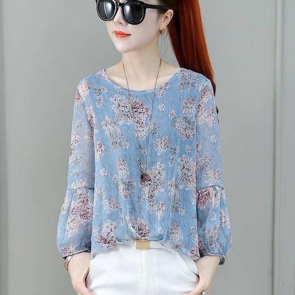 women spring summer style chiffon blouses shirts lady casual long lantern sleeve o-neck blusas rr0010, White
women spring summer style chiffon blouses shirts lady casual long lantern sleeve o-neck blusas rr0010, White