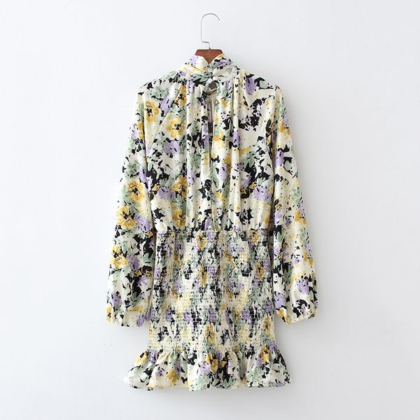 2021 new print dresses womens long sleeve turtleneck high street classic floral clothing spring summer 055n, Black;gray
2021 new print dresses womens long sleeve turtleneck high street classic floral clothing spring summer 055n, Black;gray