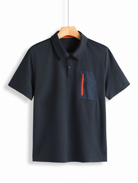 men zipper detail polo shirt i5fr#, White;black
men zipper detail polo shirt i5fr#, White;black