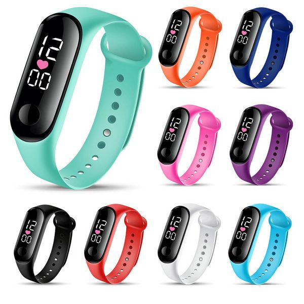 2020 new led electronic watch one-button time calendar touch screen bracelet light silicone bracelet ip67 waterproof electronic watch
2020 new led electronic watch one-button time calendar touch screen bracelet light silicone bracelet ip67 waterproof electronic watch