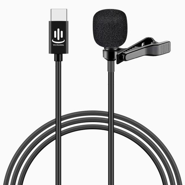 YICHUANG YC-LM10 USB-C Type-C Intelligent Noise Reduction Condenser Lavalier Microphone Cable Length 15m
YICHUANG YC-LM10 USB-C Type-C Intelligent Noise Reduction Condenser Lavalier Microphone Cable Length 15m
