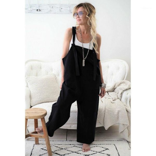casual women sleeveless loose cotton linen long playsuit party jumpsuits for women 20201, Black;white
casual women sleeveless loose cotton linen long playsuit party jumpsuits for women 20201, Black;white