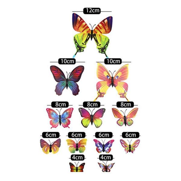 12pcs pvc 3d butterfly wall decor cute butterflies wall stickers art decals home decoration room bbyhng
12pcs pvc 3d butterfly wall decor cute butterflies wall stickers art decals home decoration room bbyhng