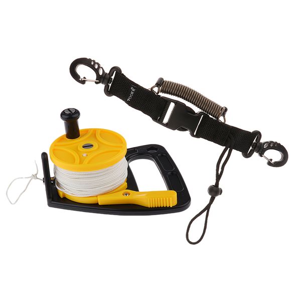подводные scuba diving dive snorkel wreck и cave reel ручка 150ft линия + elastic спиральная пружина талреп
подводные scuba diving dive snorkel wreck и cave reel ручка 150ft линия + elastic спиральная пружина талреп