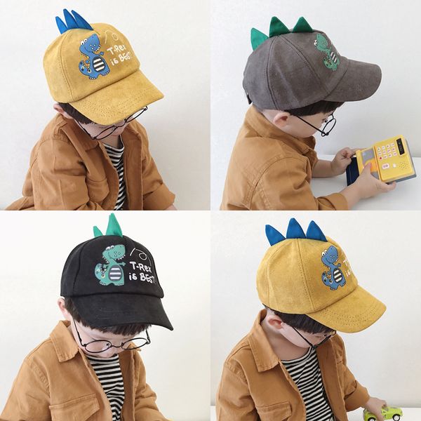 2020 new spring and autumn fashion childrens peaked cap boys korean cartoon dinosaur baseball cap girls cap baby hat, Yellow
2020 new spring and autumn fashion childrens peaked cap boys korean cartoon dinosaur baseball cap girls cap baby hat, Yellow