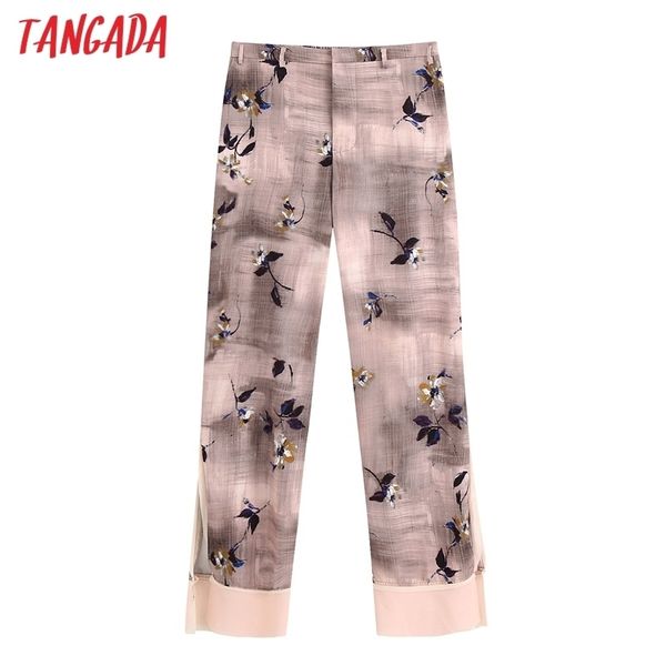 tangada fashion women floral print vintage suit pants trousers buttons office lady pants pantalon be696 201012, Black;white
tangada fashion women floral print vintage suit pants trousers buttons office lady pants pantalon be696 201012, Black;white