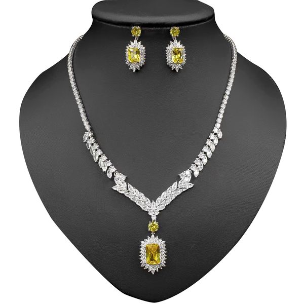 women gifts fashion accessories designer jewelry diamond zircon necklace earring set wedding bridesmaid bride party dress birthday valentine, White
women gifts fashion accessories designer jewelry diamond zircon necklace earring set wedding bridesmaid bride party dress birthday valentine, White
