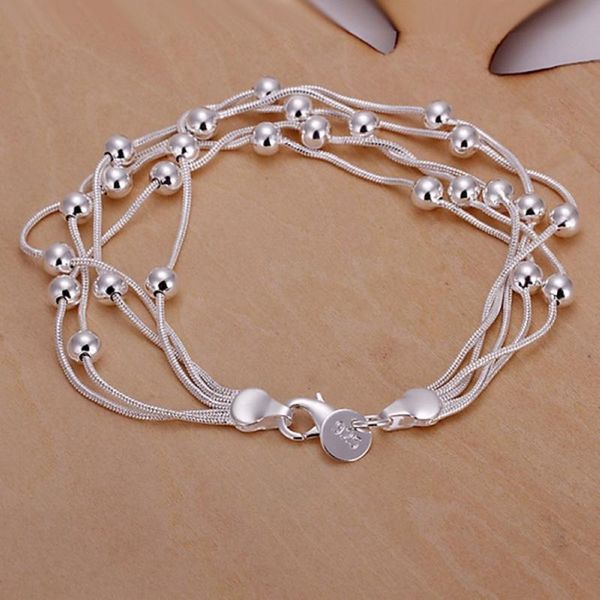 sell fashion popular product silver color jewelry chain beads bracelets for cute lady women gifts h234, Black
sell fashion popular product silver color jewelry chain beads bracelets for cute lady women gifts h234, Black