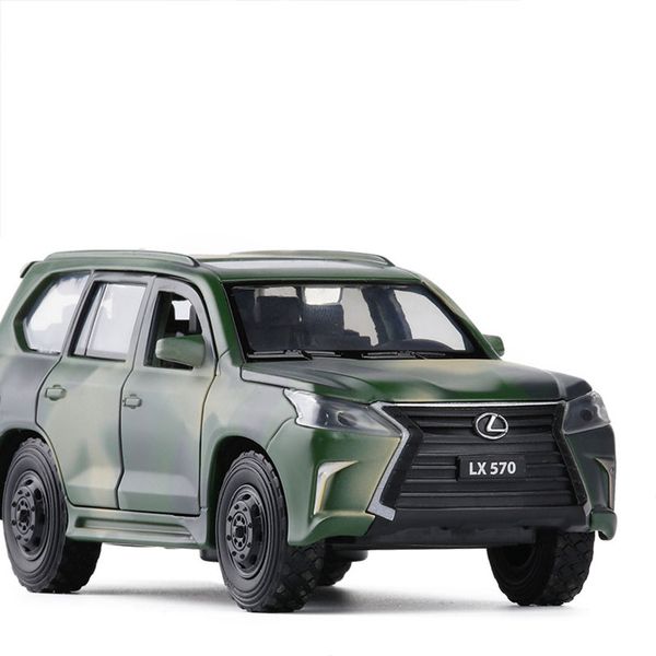 1/32 lexus lx570 simulation toy car model alloy pull back children toys genuine license collection military off-road vehicle
1/32 lexus lx570 simulation toy car model alloy pull back children toys genuine license collection military off-road vehicle